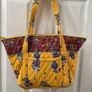 VINTAGE Vera Bradley "French Yellow" Shoulder Bag